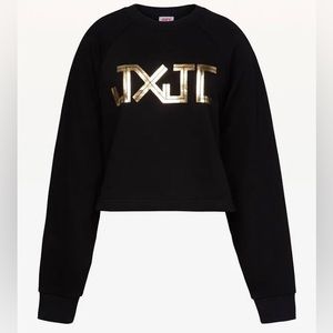 Juicy Couture: Foil Cropped Sweatshirt - NWOT